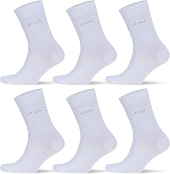 6 Çift Kutulu BAMBU Premium Klasik Erkek Çorap - ALVIN