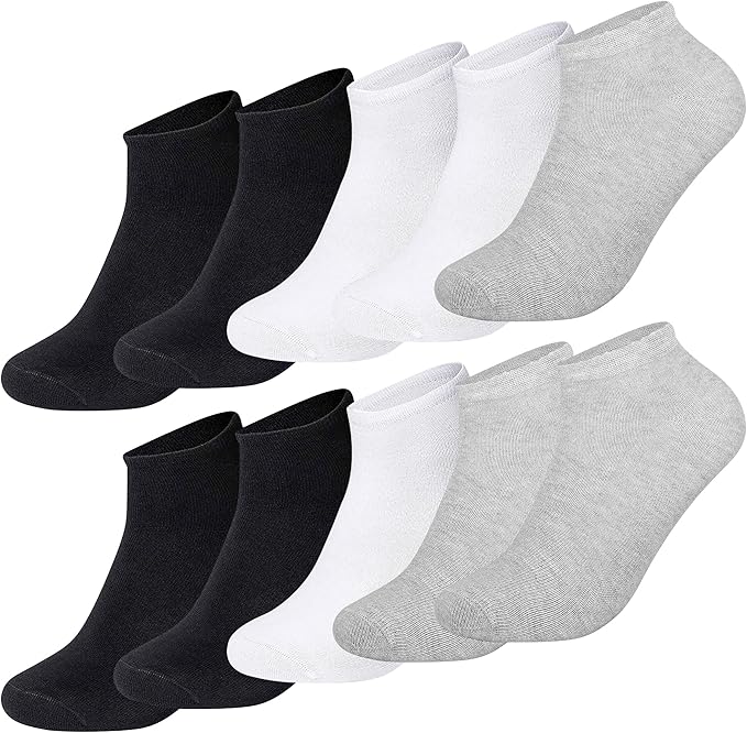 10'lu Kutu BAMBU Premium Dikişsiz Bay - Bayan Sneaker Çorap - FRANKO