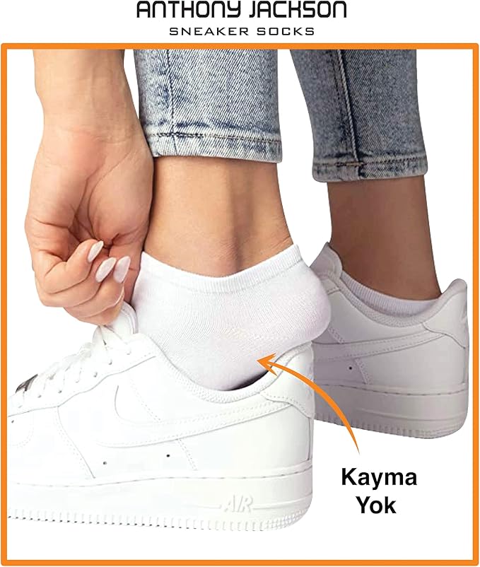 10'lu Kutu BAMBU Premium Dikişsiz Bay - Bayan Sneaker Çorap - SANTANA 6