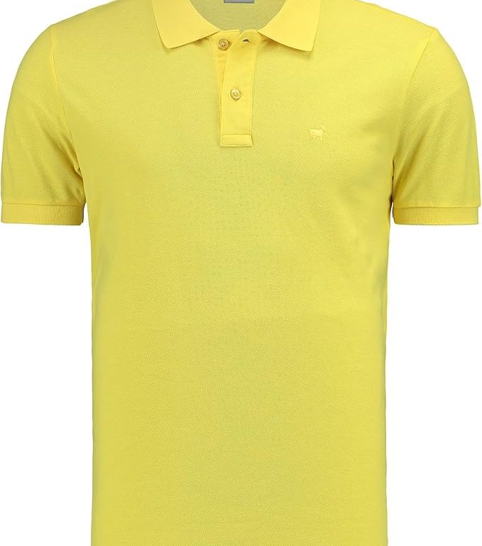 Premium Erkek Polo Yaka Tişört Giorgio, Sarı