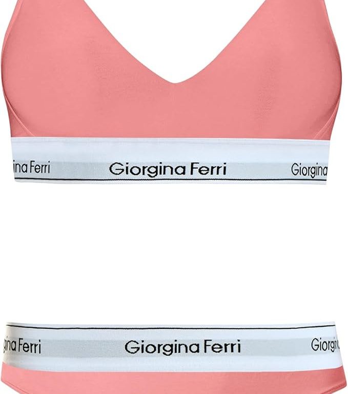 2’li Set Kadın Günlük Kullanıma Uygun Spor Sütyen+ Tanga Külot Kelly G-256 H