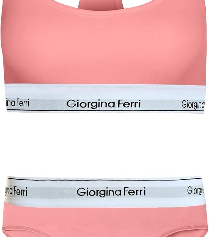 2’li Set Kadın Günlük Kullanıma Uygun Spor Bralet + Slip Külot Elsa  G-251 H