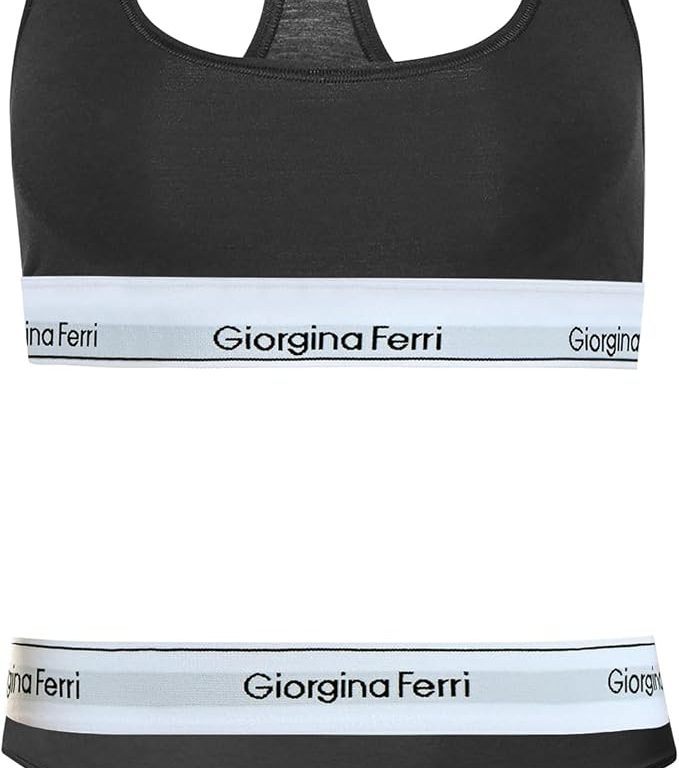 2’li Set Kadın Günlük Kullanıma Uygun Spor Bralet + Tanga Külot Bianca  G-254 A