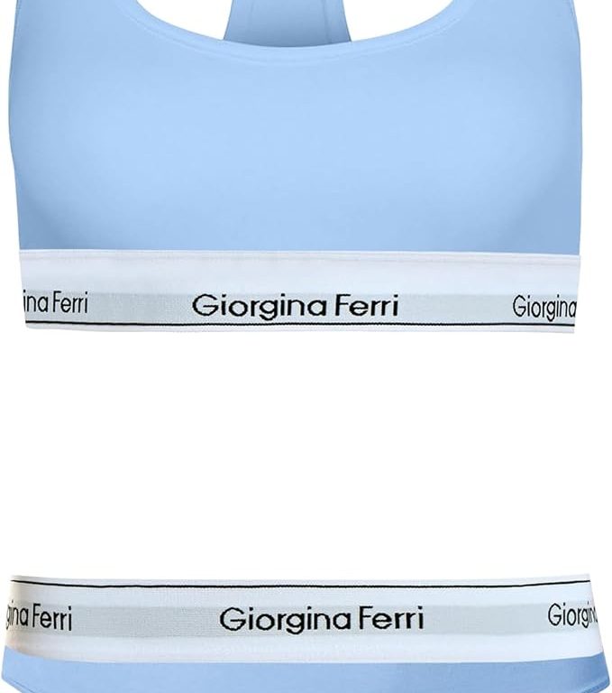 2’li Set Kadın Günlük Kullanıma Uygun Spor Bralet + Tanga Külot Bianca   G-254 E