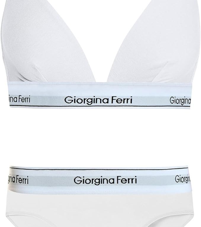 2’li Set Kadın Günlük Kullanıma Uygun Üçgen Bralet + Slip Külot Miranda G-252 B