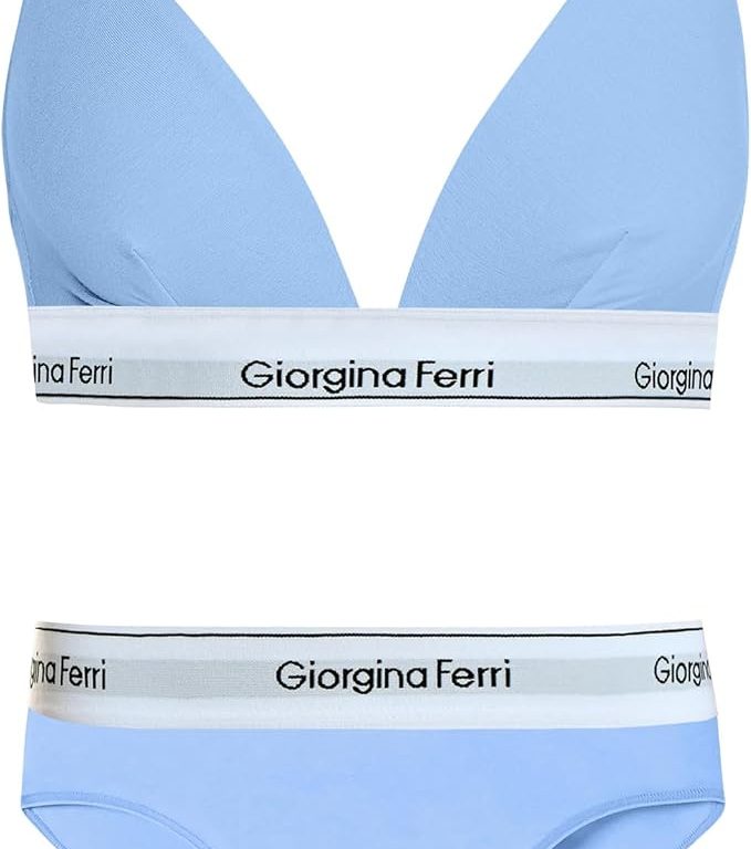 2’li Set Kadın Günlük Kullanıma Uygun Üçgen Bralet + Slip Külot Miranda  G-252 E
