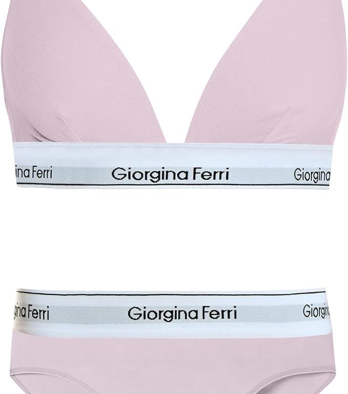 2’li Set Kadın Günlük Kullanıma Uygun Üçgen Bralet + Slip Külot Miranda  G-252 G