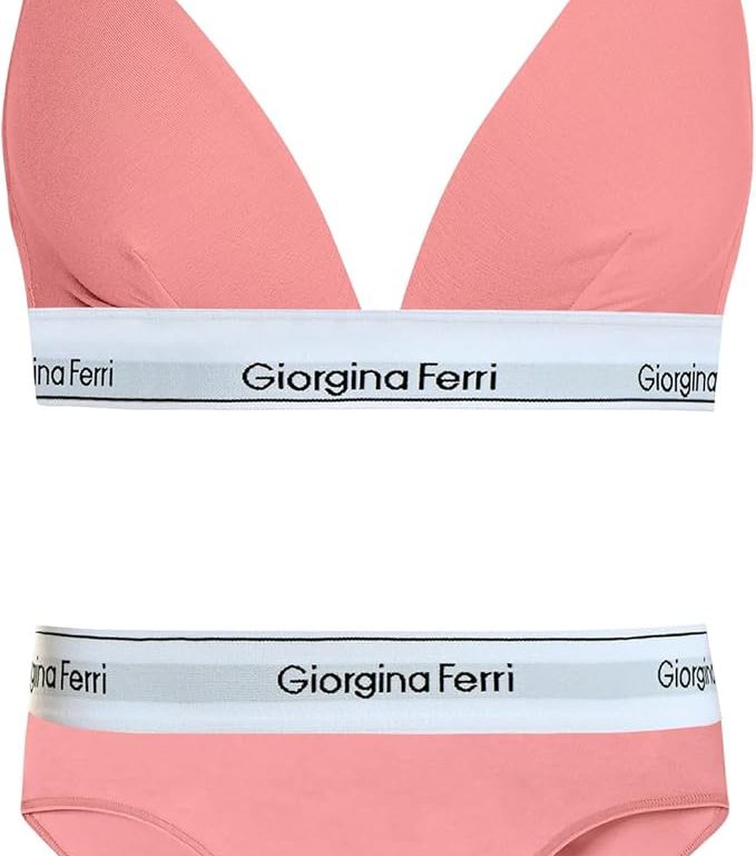 2’li Set Kadın Günlük Kullanıma Uygun Üçgen Bralet + Slip Külot Miranda  G-252 H