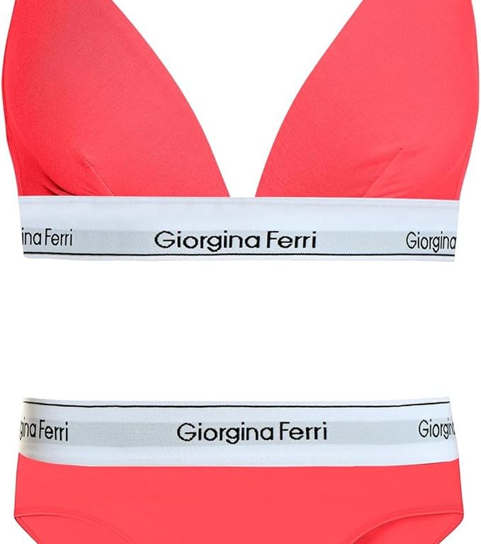 2’li Set Kadın Günlük Kullanıma Uygun Üçgen Bralet + Slip Külot Miranda  G-252 K