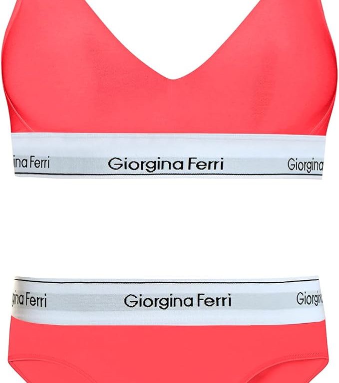 2’li Set Kadın Günlük Kullanıma Uygun Spor Sütyen+ Slip Külot SARA G-253 K
